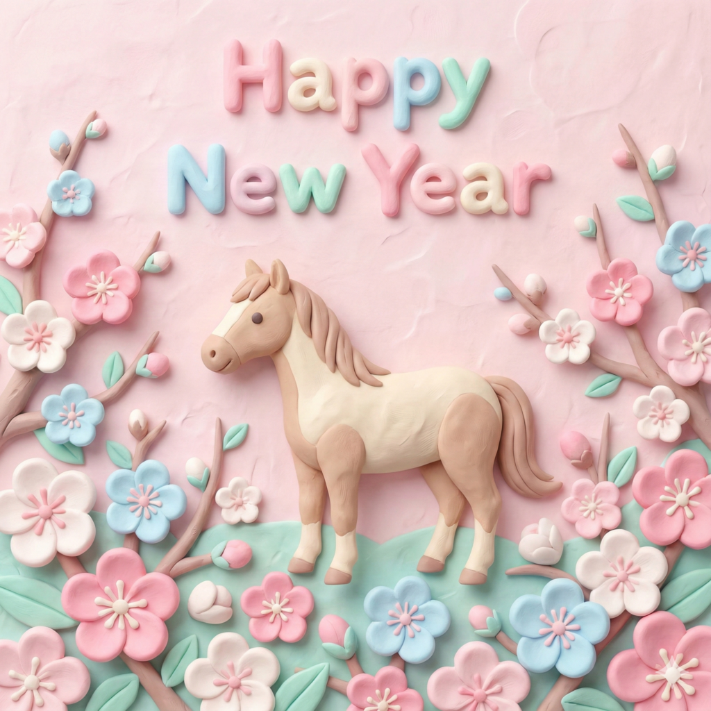 お正月スタンプ無料line2026干支